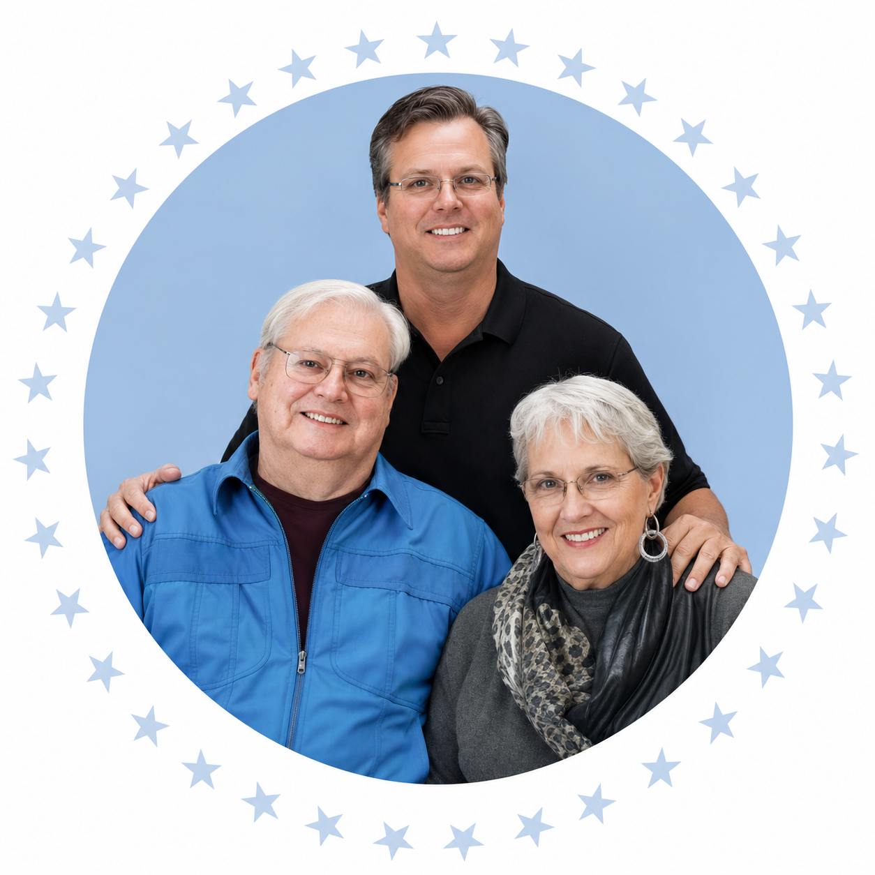 North Coast founders Frank and Loretta Biehl with their son Mark E. Biehl